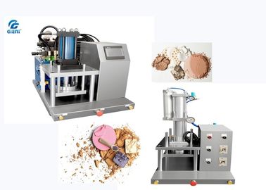 Tek Kavite Kalıp ile Laboratuar Tipi Toz Kek Kozmetik Toz Pres Makinası